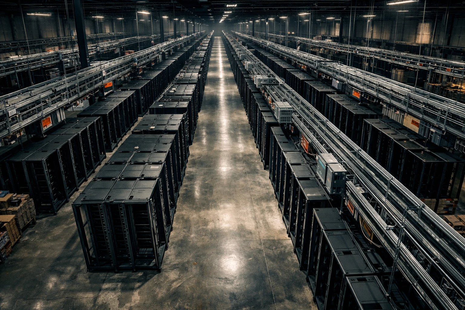 Data center server infrastructure